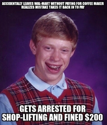 My roommate was caught stealing Find out laterBad Luck Brian