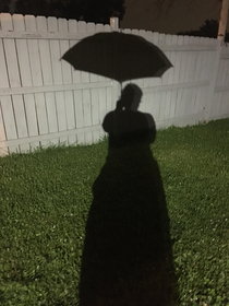 My Shadow Looking Like Mary Poppins