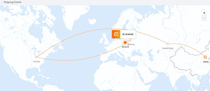 My shippment tracking made things between US and Russia escalated pretty quickly