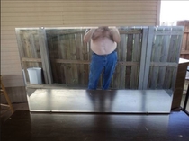 My sister tried to buy a mirror on Craigslist no picture was put up so she asked the guy to send her onewas not disappointed