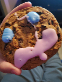 My smile cookie has seen things