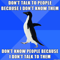 My social anxiety has led to a catch-