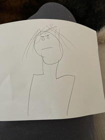 My son drew me