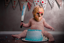 My sons first birthday was Friday the th so I made some edits to his cake smash photos