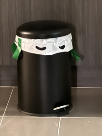 My trash can is giving off a mood