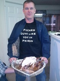 My Uncle was recently released from prison and hes gay He showed up to Thanksgiving dinner in this shirt