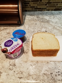 My wife is sick so I made my own lunch for work and she called me a child