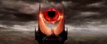 My wife says she sees all so I used a photo of her eye and merged it with the eye of sauron She was not amused