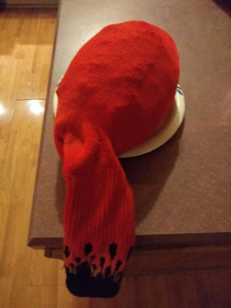 My wife wanted to microwave rice in a sock to use as a heating pad Turns out we had no rice but we had popcorn kernels I really dont know why she was expecting a different result