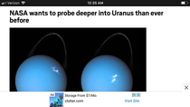 NASA wants to probe deeper into Uranus than ever before