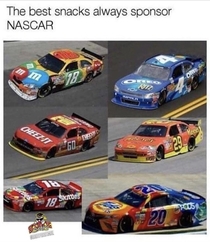 NASCAR snack sponsor