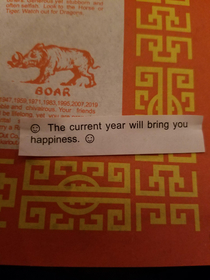 Need more time please New Years eve and we went to a great Chinese restaurant and this was my fortune This gives me no time at all