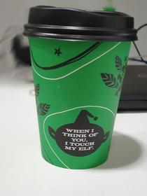 New Christmas themed coffee cups