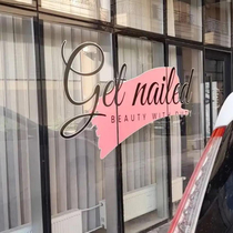 New Nail salon place in Kosovo didnt think its name through