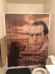 New shower curtain arrived