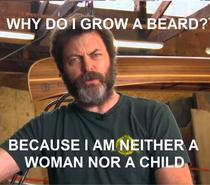 Nick Offerman is really able to drive home the point