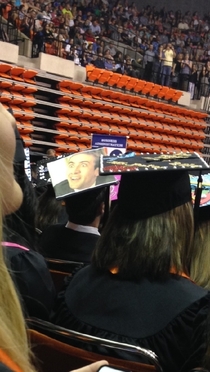 Nicolas cage made an appearance at my friends graduation