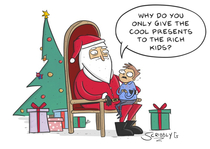 Not cool Santa