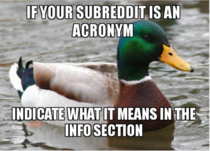 Not everyone is educated in Advanced Redditology