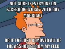 Not one of my conservative friends on Facebook is bashing the Supreme Court for todays DOMA and Prop  rulings