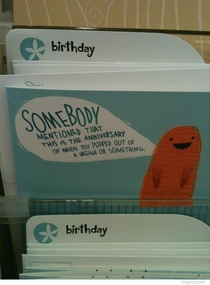 Now thats a Birthday card