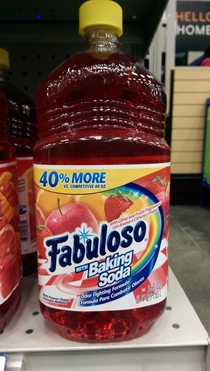 Now with baking soda Wait This isnt juice