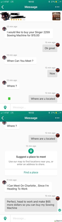 OfferUp Asking Price  Low Baller Offer  The Screenshots Priceless