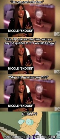 Oh god Snooki and her problems not sure if repost