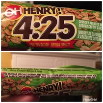 Oh Henrys new marketing in Canada