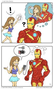 OMG its Iron Man