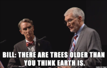 One of my favorite lines tonight from the Bill Nye  Ken Ham debate