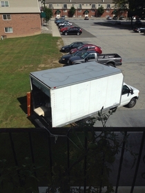 One of my neighbors got a big package delivered this morning