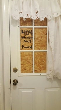 Our house was broken into last week we decided to at least find some humor in it