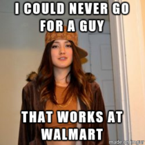 Overheard a Walmart cashier say this to her coworker