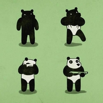 Pandas want you believe that all they are is cute and cuddly
