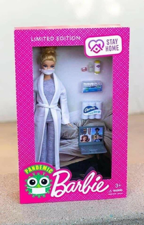 Pandemic barbie could be called Netflix and Chill barbie