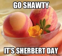 Party like its sherbet day