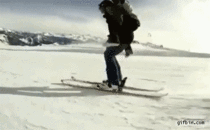 Passenger ski jump