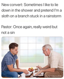 Pastors get all the best questions