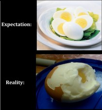 Peeling the perfect boiled egg
