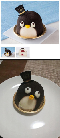 Penguin cake not quite right