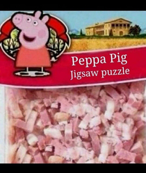 Peppa Pig jigsaw puzzle