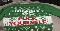 Perfect Christmas Sweater if you ask me