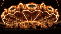 Perfectly looping carousel time lapse
