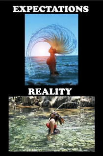 Photograph Expectation vs Reality