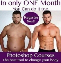 photoshop course the best tool to change your body