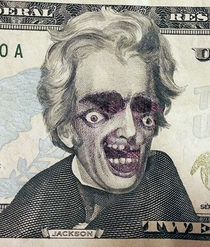 Pic #1 - Artwork on dollar notes
