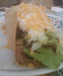 Pic #1 - Attempted taco shells At least it tasted good