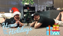 Pic #1 - Coworkers say we look alike So we took charge of the office Christmas card