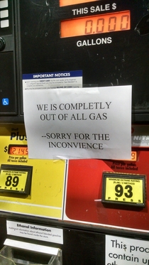 Pic #1 - Currently at my local Circle K